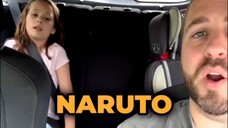 Hargai lagu intro Naruto gadis kecil 🤣
