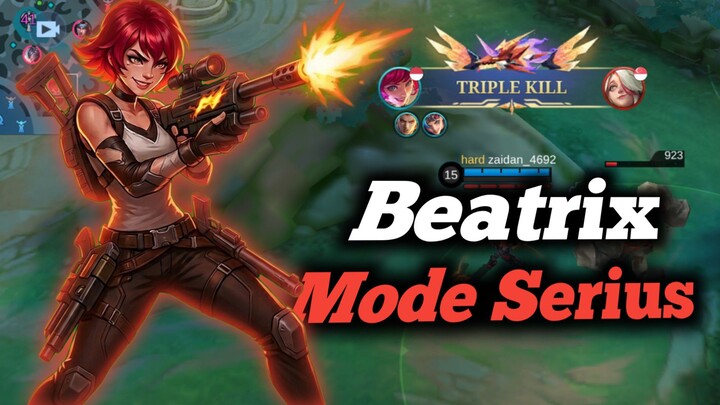 Beatrix Mode Serius 🔥