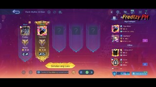 Rank game, game #3 gamit si Dyrroth sa Exp lane, kasama si Yuu won(Jay Rommel Galicia)