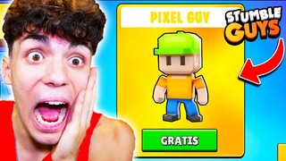 HO SHOPPATO LA NUOVA SKIN GRATIS PIXEL GUY su STUMBLE GUYS!😱