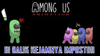 Among Us Animation, Dibalik Kekejaman Sang Impostor, Cerita Animasi, Kartun Lucu