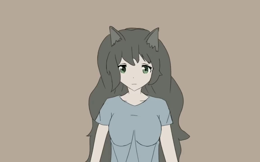 Male to Female] tg animation (15th issue) The guy drank milk and  accidentally turned into a catwoma - Bilibili
