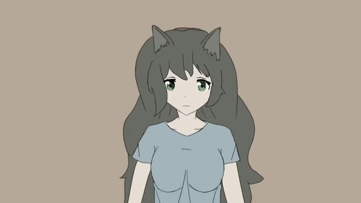 [Male to Female] tg animation (số thứ 15) Anh chàng uống sữa và vô tình biến thành một cô mèo