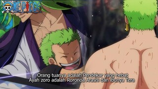 RORONOA ARASHI DAN TERA ADALAH AYAH DAN IBU ZORO INILAH ASAL USUL KLAN SHIMOTSUKI SEBELUM KE ZORO