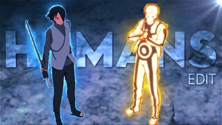 Naruto X Sasuke VS Momoshiki - Humans [EDIT/AMV]! (Quick One) (+Project File)