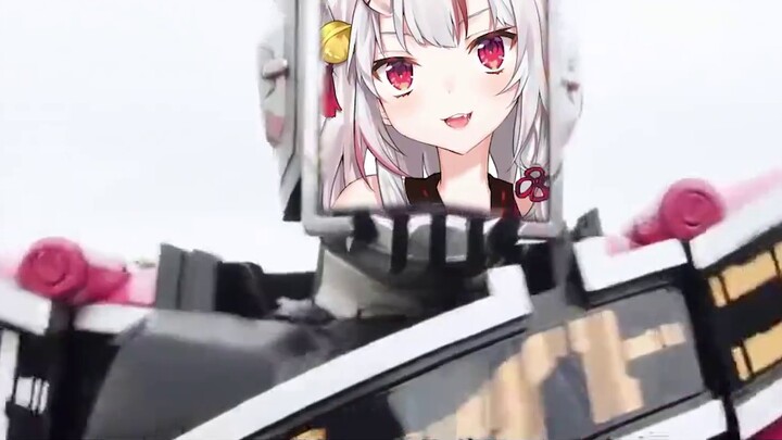 [Shirakami Fubuki/Hyakki Ayame] Fox Hehe Sword is fully fired