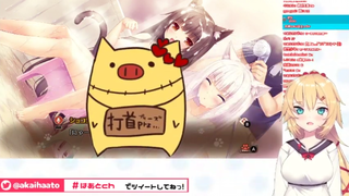 【熟肉】糟糕的画面就由心豚来挡住！【赤井心】