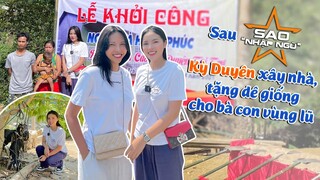 Ky Duyen daily | VLOG 28: Hành trình Kỳ Duyên XÂY NHÀ, TẶNG DÊ GIỐNG cho bà con miền Trung vùng lũ