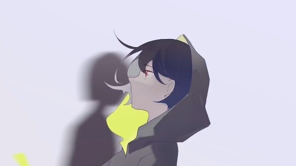 【Self-made animated handwriting】Sleeping Man