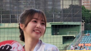 慈妹 可愛應援 給你一個甜甜的微笑 Fubon Angels 『Doki Doki』主題日 日式浴衣 20221002 富邦悍將啦啦隊