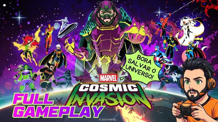 MARVEL COSMIC INVASION - FULL GAMEPLAY