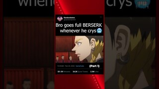 Part 1 | SUB FOR MORE | HE GOES FULL BERSERK MODE WHEN YOU MAKE HIM CRY😈😈 - Anime Toyko Revengers