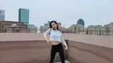My 1st Korean dancing cover at the rooftop 