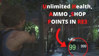 Resident Evil 3 Remake Mod - Unlimited Health , Ammo , No Reload & Unlimited Shop Point ) & More