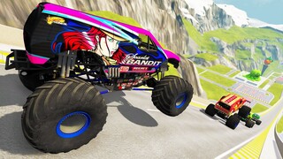 Insane Vehicle Jumps And Crashes | Satisfying Cars Crashes & Fails Compilation - BeamNG.drive