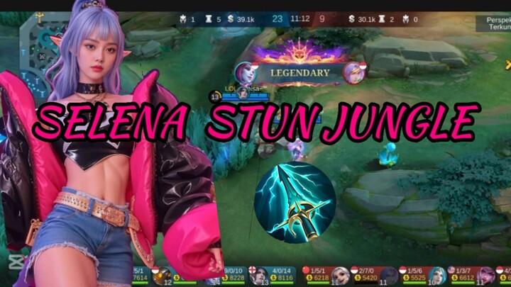 selena stun jungle auto bantai bantai bosku