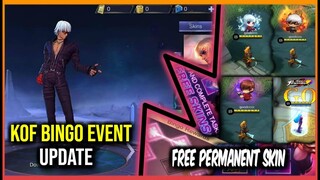 NEW INFO ABOUT KOF BINGO EVENT | MOBILE LEGENDS x KOF  - 600 DIAMOND GIVEAWAY