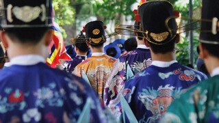 (Chinese subtitles) Ancient costume video [Hundred Flowers Walk]