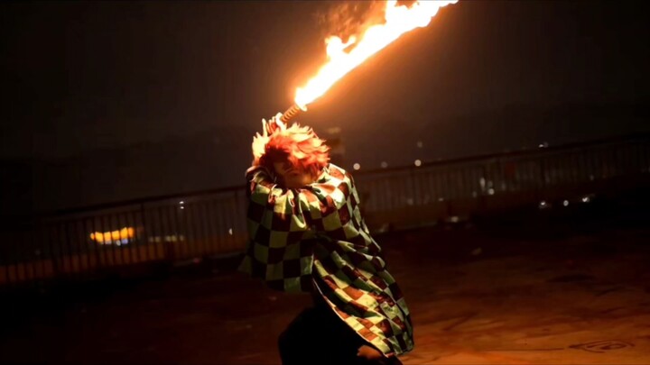 The God of Fire Kagura Dance Sunset Turn