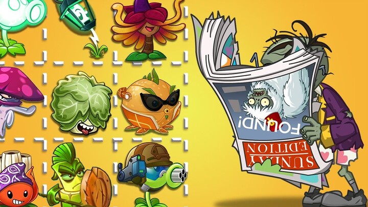 PvZ 2挑战 - 100个植物最高等级对战150只等级5的大爷僵尸 - 谁会获胜?