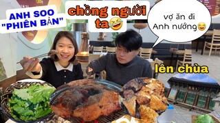 BỮA TRƯA VỚI MÓN SƯỜN NƯỚNG THAN , MỀM NGON