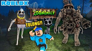 KITA MASUK KEBUN BINATANG ANGKER SCP ZOONOMALY ROBLOX!!