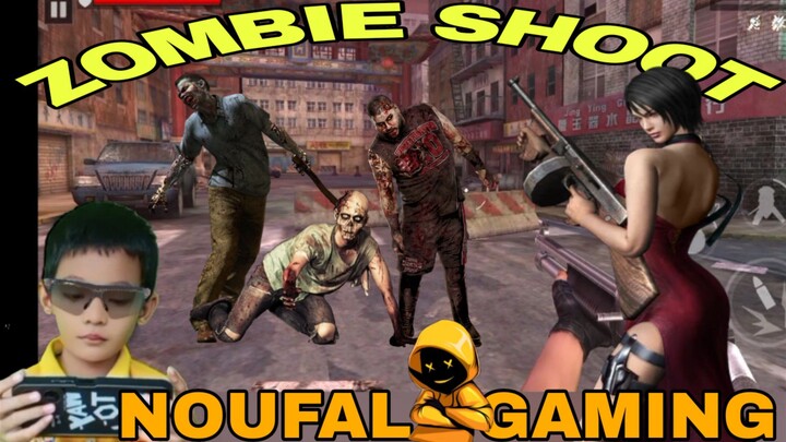 main game zombie shoot, detik detik di serang zombie