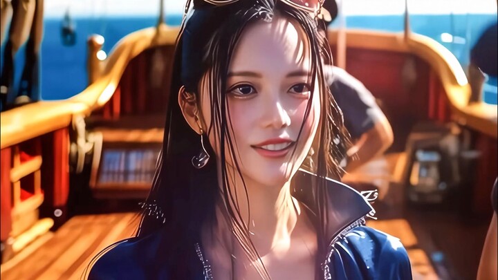 "One Piece" Straw Hat Crew members behind the scenes 1