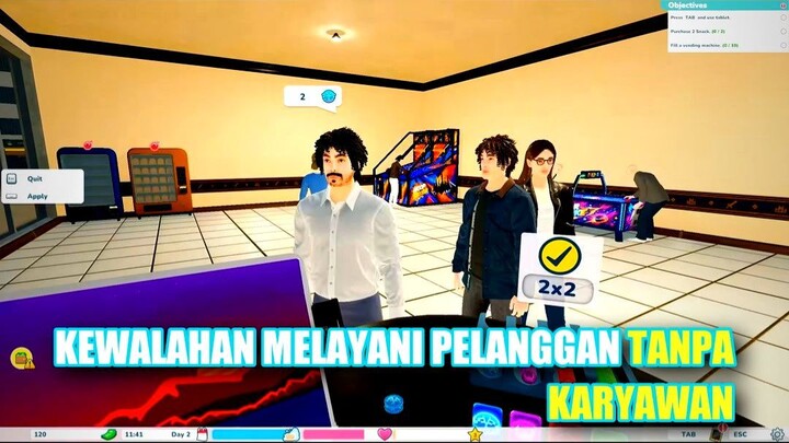 Kewalahan Melayani Pelanggan Tanpa Karyawan