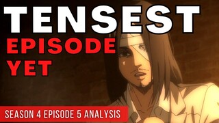 MOST TENSE EPISODE YET! Attack on Titan Season 4 Episode 5 Recap, Analysis and Review