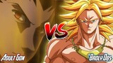 ADULT GON VS BROLY DBS (Anime War) FULL FIGHT HD