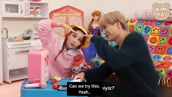 KAI WITH JINI || FULL EP ENG SUB || EXO Kai in kids show ||