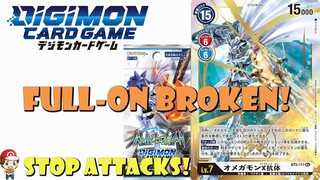 ANOTHER New Omnimon Coming & This One Looks Broken! Stops Attacks!  (Digimon TCG Reveals)