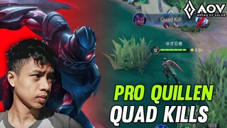 AOV : PRO QUILLEN QUAD KILLS - ARENA OF VALOR