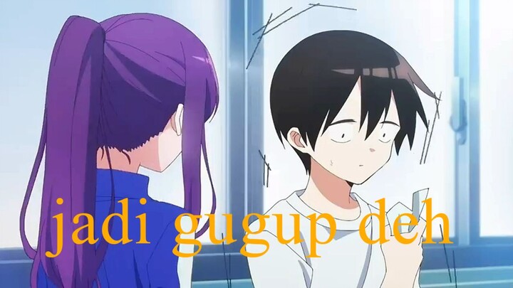 diliatin ayank terus jadi gugup