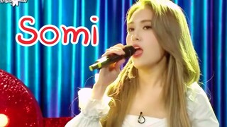 Such tremendous progress! Somi's cover of "superlonely"! Her voice is just perfect for English songs