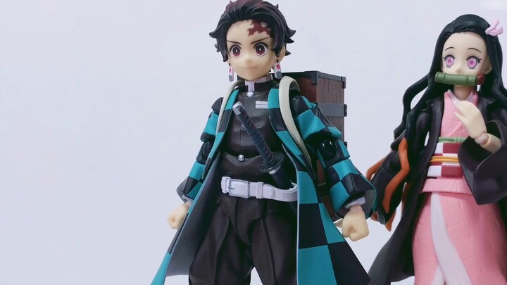 figma VS BUZZmod How to choose Nezuko’s movable figures? [Demon Slayer]