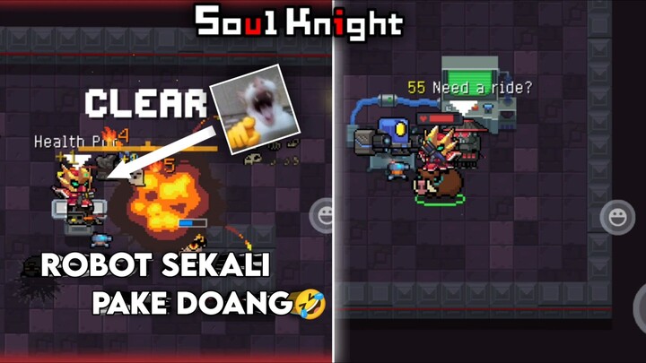 KNIGHT || BELI ROBOT LUMAYAN MAHAL, TERNYATA CUMA SEKALI PAKE AJA 🤣 || STAGE 2-4 - SOUL KNIGHT