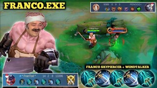 FRANCO.EXE || FRANCO SKYPIERCER DAN WINDTALKER BIKIN BIJ* - KHUFRA PECAH