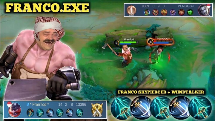 FRANCO.EXE || FRANCO SKYPIERCER DAN WINDTALKER BIKIN BIJ* - KHUFRA PECAH
