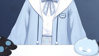 Gancheng cat stood up and patted everyone's belly for the first time