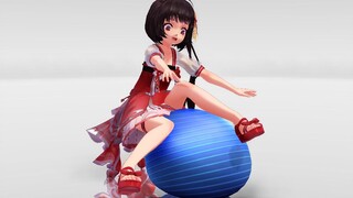 [Action arrangement] Cold bird and balance ball~~ (acting cute)
