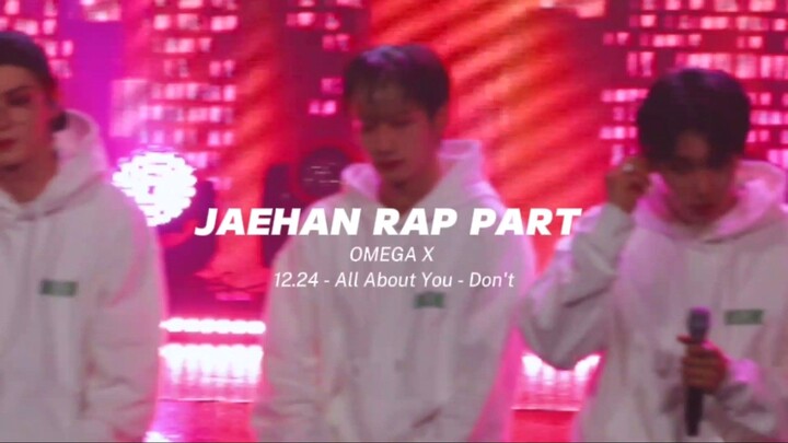 Kim Jaehan Rap Part | Omega X All Rounder