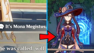 THIS New Genshin 2.4 Mission Requires You To "HANGOUT" With MONA In Order To Complete It...