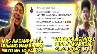 @jonahrenz jacob NAPIKON KAY @MR62 VLOG SINABIHAN PANG MATANDA AT SAWSAWERO