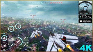 Sky Combat War Planes Online Android Gameplay High Settings (Android and iOS Mobile Gameplay)