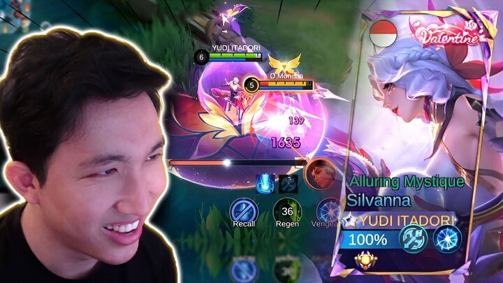 SILVANA VALENTINE NAMBAH DAMAGE - Mobile Legends