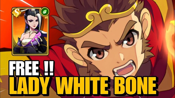 KLAIM HERO GRATIS LADY WHITE BONE & TES BATLE REALTIME PvP GAME MONKEY KING - ORIENTAL LEGEND WUKONG