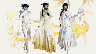Cheongsam, modified cheongsam layering transformation | Some new ideas emerged (tried to layer it wi