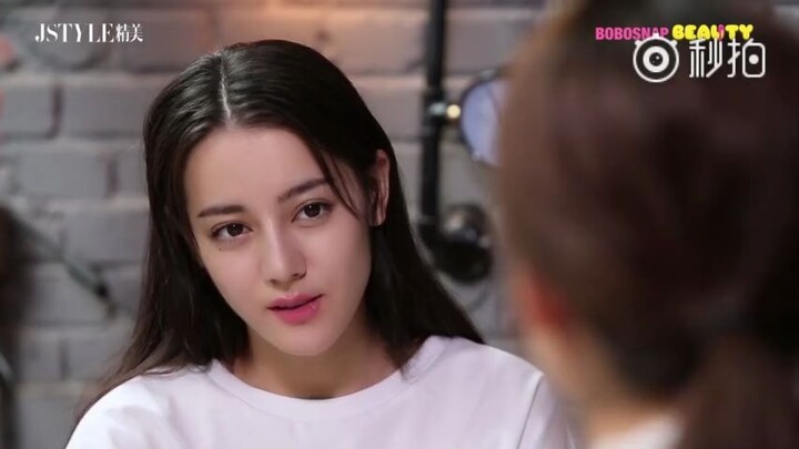 Dilireba was interviewed on the Kang